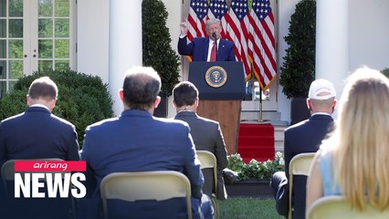 Trump signs executive order, bill targeting China over Hong Kong