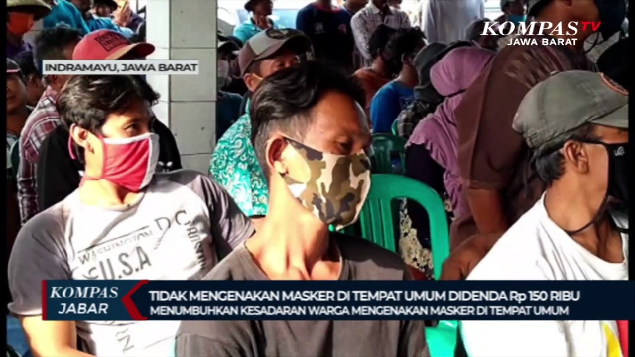Pilih Pake Masker Atau Denda Rp 150 ribu?