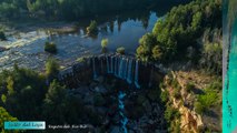 El Salto del Laja, Región del Bío-Bío, Chile en 4K