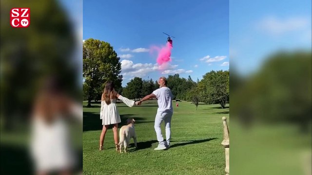 Ünlü fenomen Gianluca Vacchi ve Sharon Fonseca, bebeklerinin cinsiyetini açıkladı