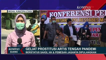 Geliat Prostitusi Artis, HH dan Pemesan Jasanya Dipulangkan dengan Status Saksi