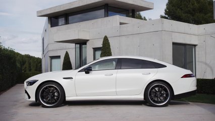 सभी नए मर्सिडीज-एएमजी जीटी 53 4 एमएटीआईसी + 4-डोर कूपे बाहरी डिज़ाइन