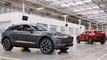 Aston Martin celebrates milestone moment as first DBX drives off the production line