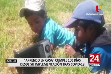 “Aprendo en casa” cumple 100 días impartiendo clases a más de 6 millones de estudiantes