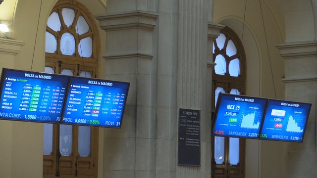 El Ibex 35 iniciaba la jornada con avances del 1 % pero aminora las subidas hasta el 0,25 %