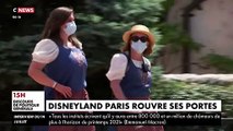 Après quatre mois de fermeture en raison du coronavirus, Disneyland Paris a rouvert ce matin ses portes au public avec une capacité d’accueil limitée - VIDEO
