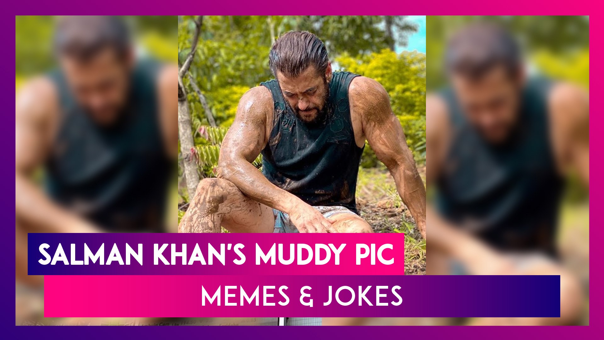 Salman Khan's Muddy Pic As A 'Farmer' Becomes A Butt Of Jokes & Memes! -  video Dailymotion
