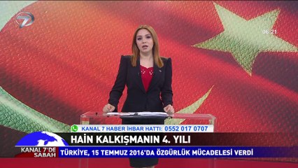 Kanal 7'de Sabah - 14 Temmuz 2020