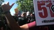 Los trabajadores de Nissan se manifiestan en Madrid por el cierre de la planta de Barcelona