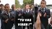 Macron interpellé par des gilets jaunes en marge du 14 juillet