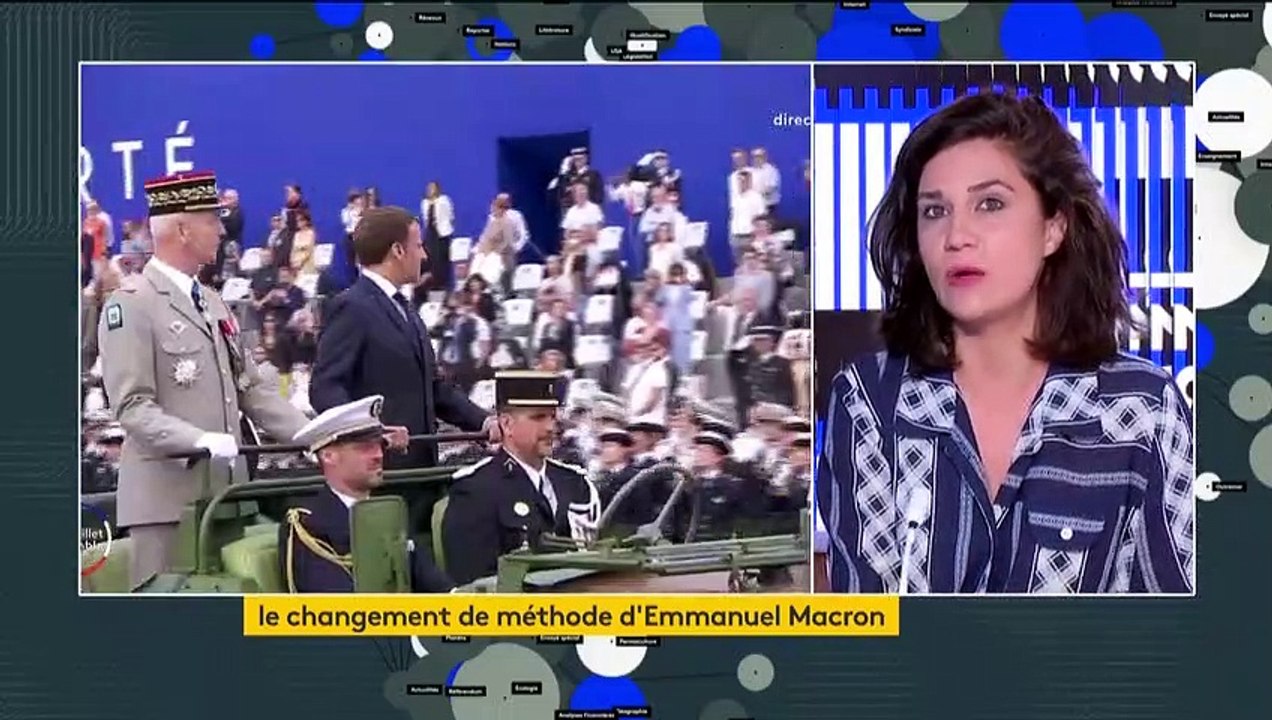 Emmanuel Macron change de méthode sans être tro...