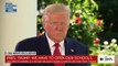 Trump uses Rose Garden address to attack Biden on the economy, China, and immigration