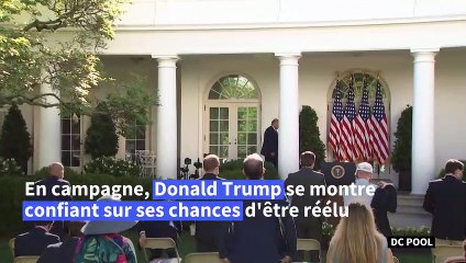 Trump ne se voit pas comme un outsider malgré l'avance de Biden dans les sondages