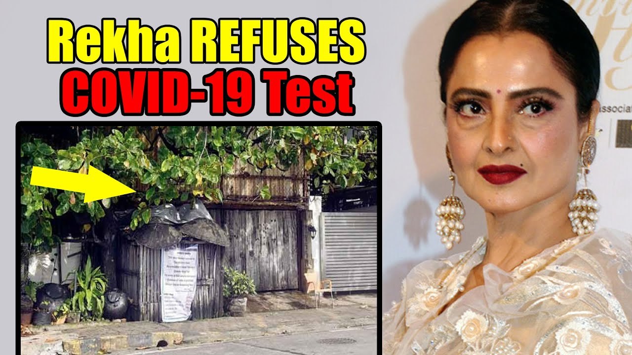 Shocking : Rekha Refuses To Get Tested For Virus, Disallows BMC To Sanitise Her Home