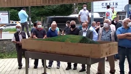 Rize’deki selde hayatını kaybeden Havva Tüysüz son yolculuğuna uğurlandı