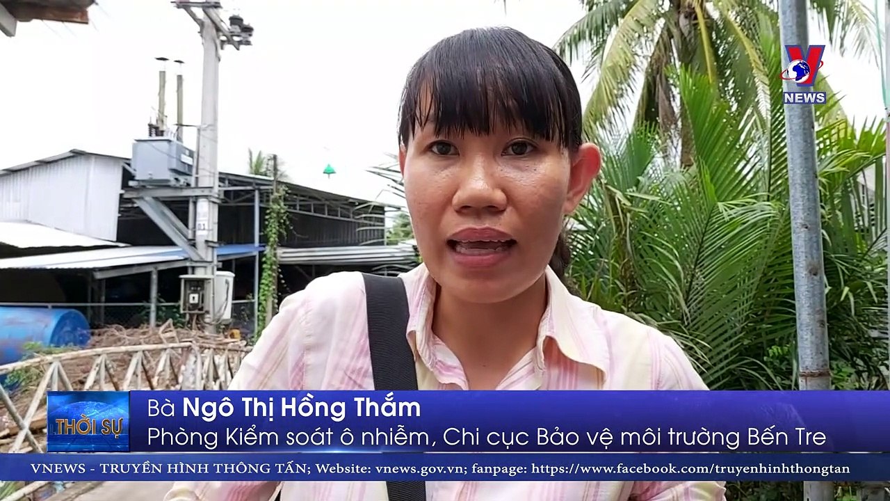 Bến Tre kiểm tra công ty nhiều lần vi phạm xả thải