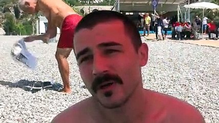 Sıcak havada deniz keyfi Koronavirüs'ü unutturdu