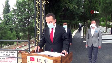 15 Temmuz Demokrasi ve Milli Birlik Günü etkinlikleri şehitlik ziyaretiyle başladı