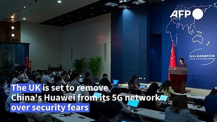 China on UK Huawei ban: "The world is big, the United Kingdom is relatively small"