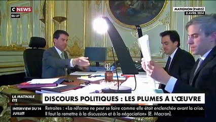 Discours politiques  les plumes à l'oeuvre