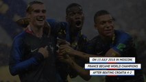 On this day - France wins the 2018 World Cup