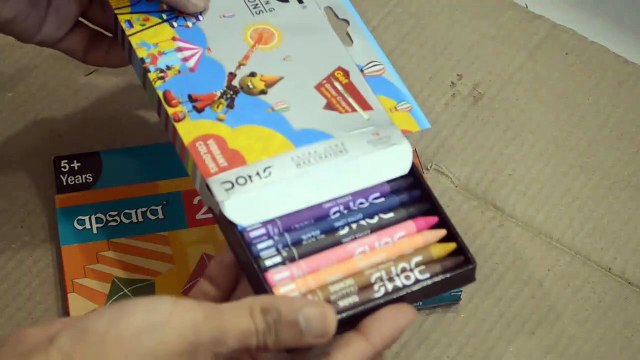 Apsara Wax Crayons - 24 Shades