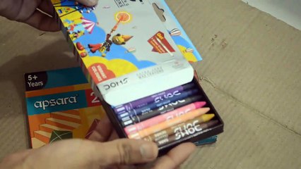 Apsara Wax Crayons - 24 Shades