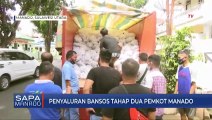 Penyaluran Bansos Tahap Dua Pemkot Manado