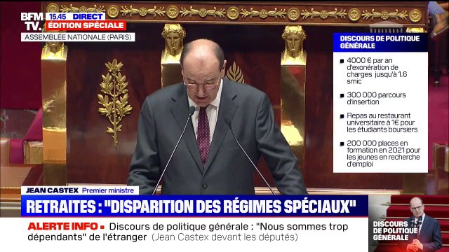 Jean Castex annonce la création du 5e risque de la Sécurité sociale pour la prise en charge de la dépendance liée au grand âge