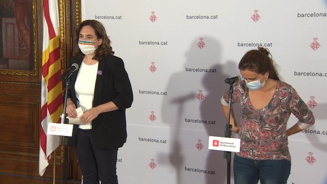 Rueda de prensa de Ada Colau