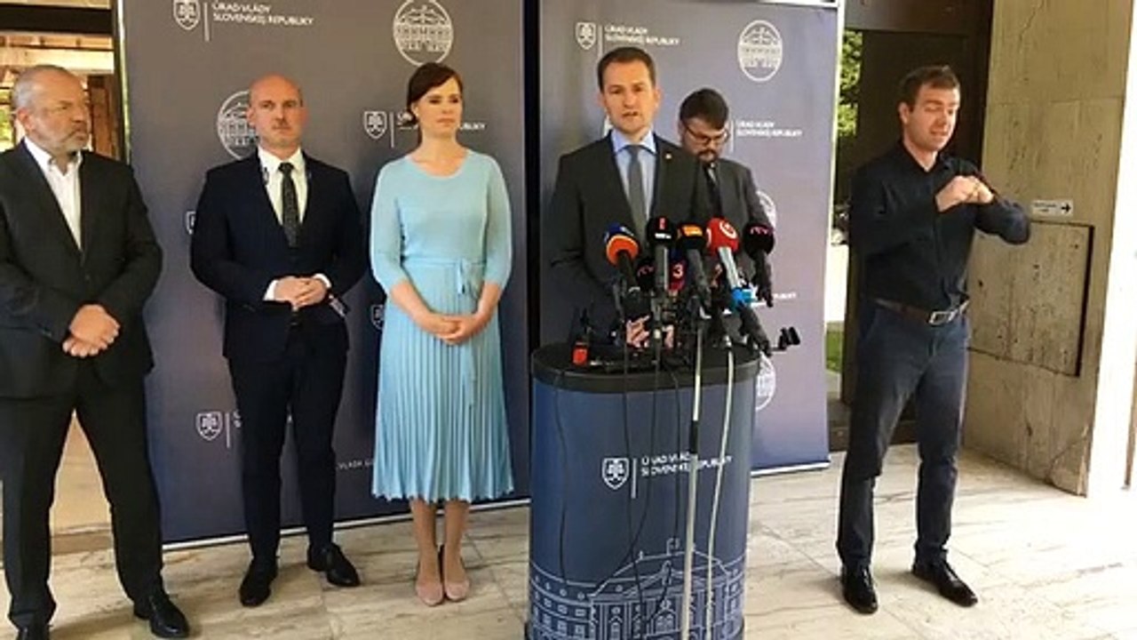 ZÁZNAM: TK predsedu vlády Igora Matoviča