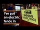 UK pub erects 'social distancing' electric fence