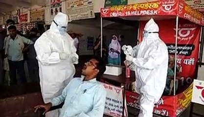 रोडवेज अधिकारी कर्मचारियों के भी कराए जा रहे कोरोना टेस्ट