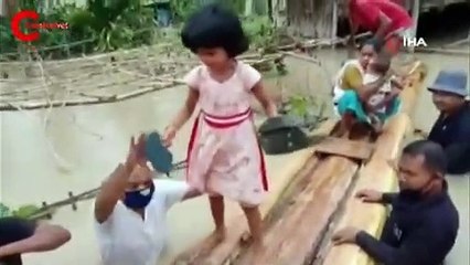 Hindistan'da facia! 2 milyondan fazla kişi etkilendi, 50 kişi öldü