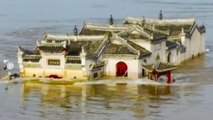 China’s 700-year-old pavilion withstands numerous floods on Yangtze River