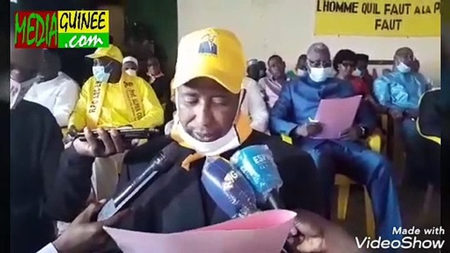 Présidentielle 2020: la candidature du président Alpha Condé officialisée à Labé