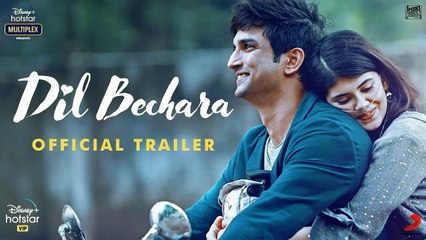 Dil Bechara Official Trailer