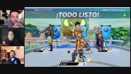 Jugando Rocket Arena