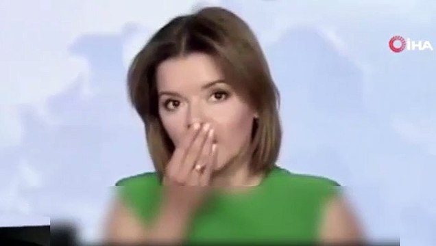 Canlı yayında ilginç anlar! Spiker şoka uğradı