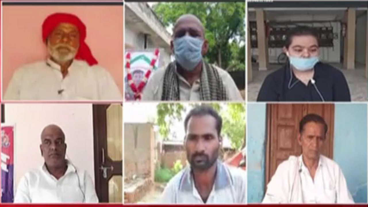 AajTak talk with families of 8 cops killed in K...