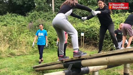 VIDEO. Saint-Cyr-sur-Loire : six hectares de parc d'obstacles pour tous les niveaux