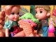 Play-Doh Scoops 'N Treats Disney Frozen Anna ♥ Kristoff Having Ice Cream Waffle Cones Play Dough