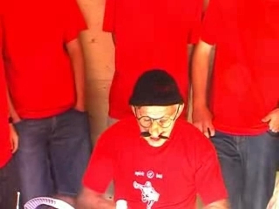 Performance "Jack Balance" à Ostende
