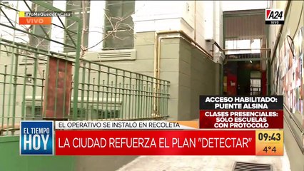 La Ciudad refuerza los testeos