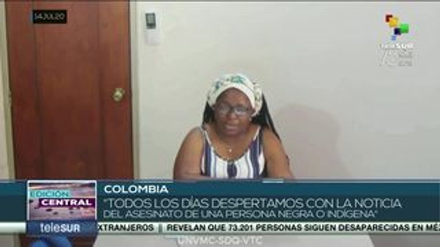ONU llama al Gob. colombiano a adoptar medidas para cesar la violencia
