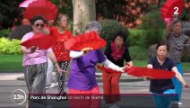 Série : retour des habitants dans le parc Fuxing à Shanghai