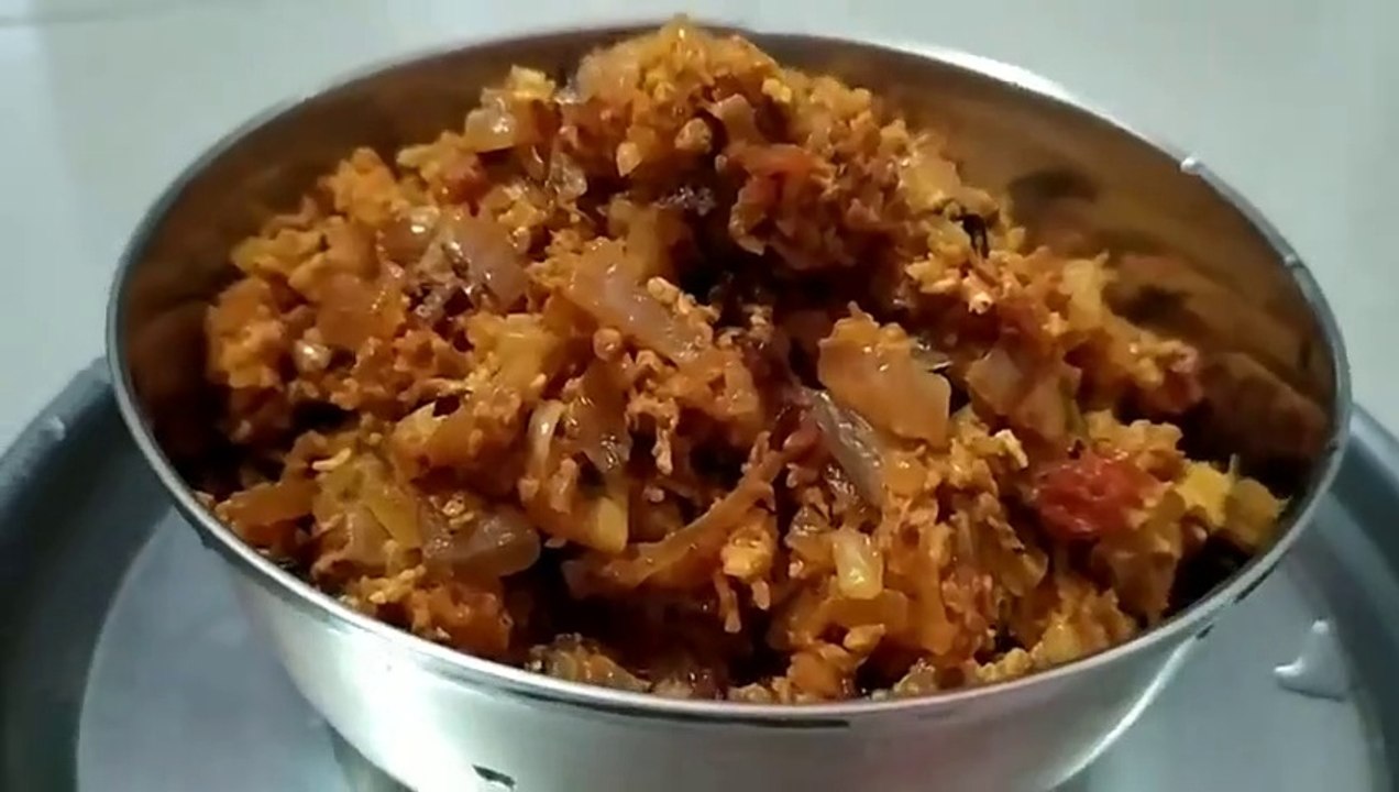 अंडा भुर्जी/Egg recipe