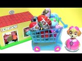 Toys Surprise Paw Patrol Skye goes Shopping for baby toys LOL Chocolate Egg