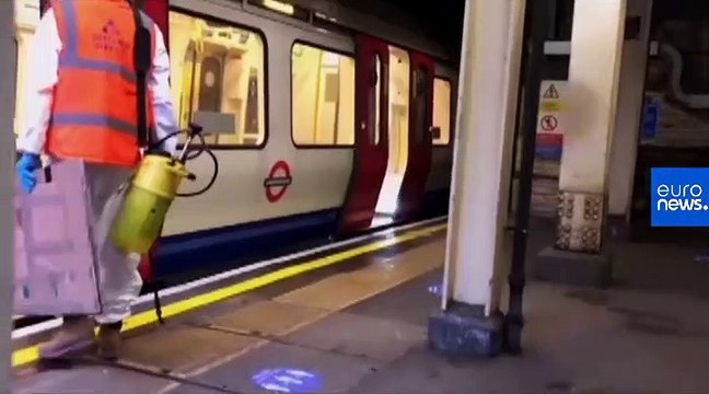 New coronavirus-themed Banksy appears on London Underground