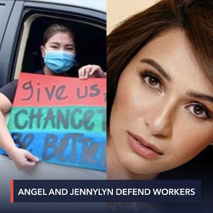Jennylyn Mercado tells Dela Rosa to 'lead by example', Angel Locsin hits House committee